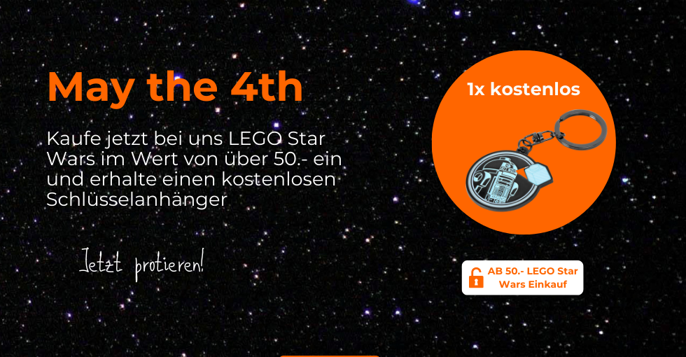 May the 4th be with you!