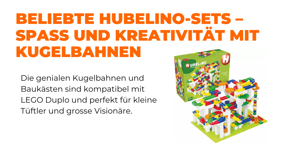 Hubelino: Kugelbahn-Spass für kleine Ingenieure! 🎢✨