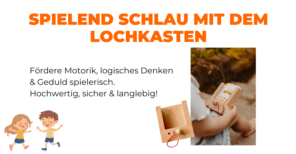 Spielend lernen mit dem Lochkasten! 🚀