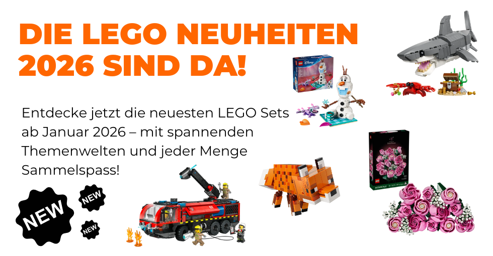 LEGO Neuheiten Januar 2026 – Bauideen für Kinder, Fans & Sammler