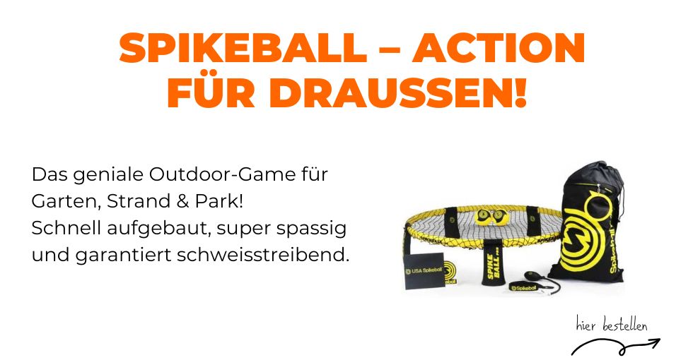 Spikeball ist da – Bouncen statt chillen! 🟡🏖️