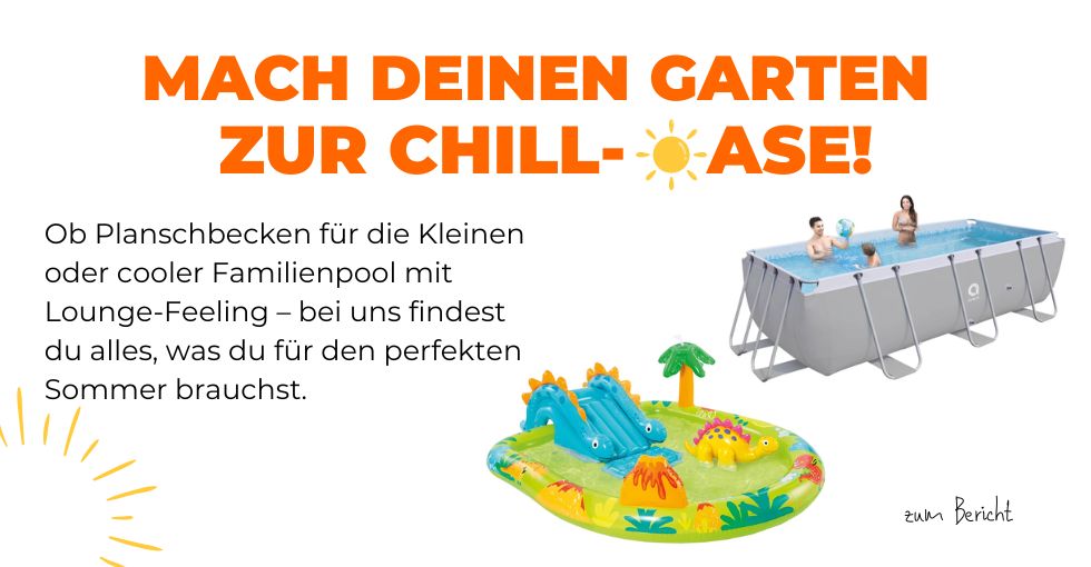 Sommerlicher Pool-Spass!