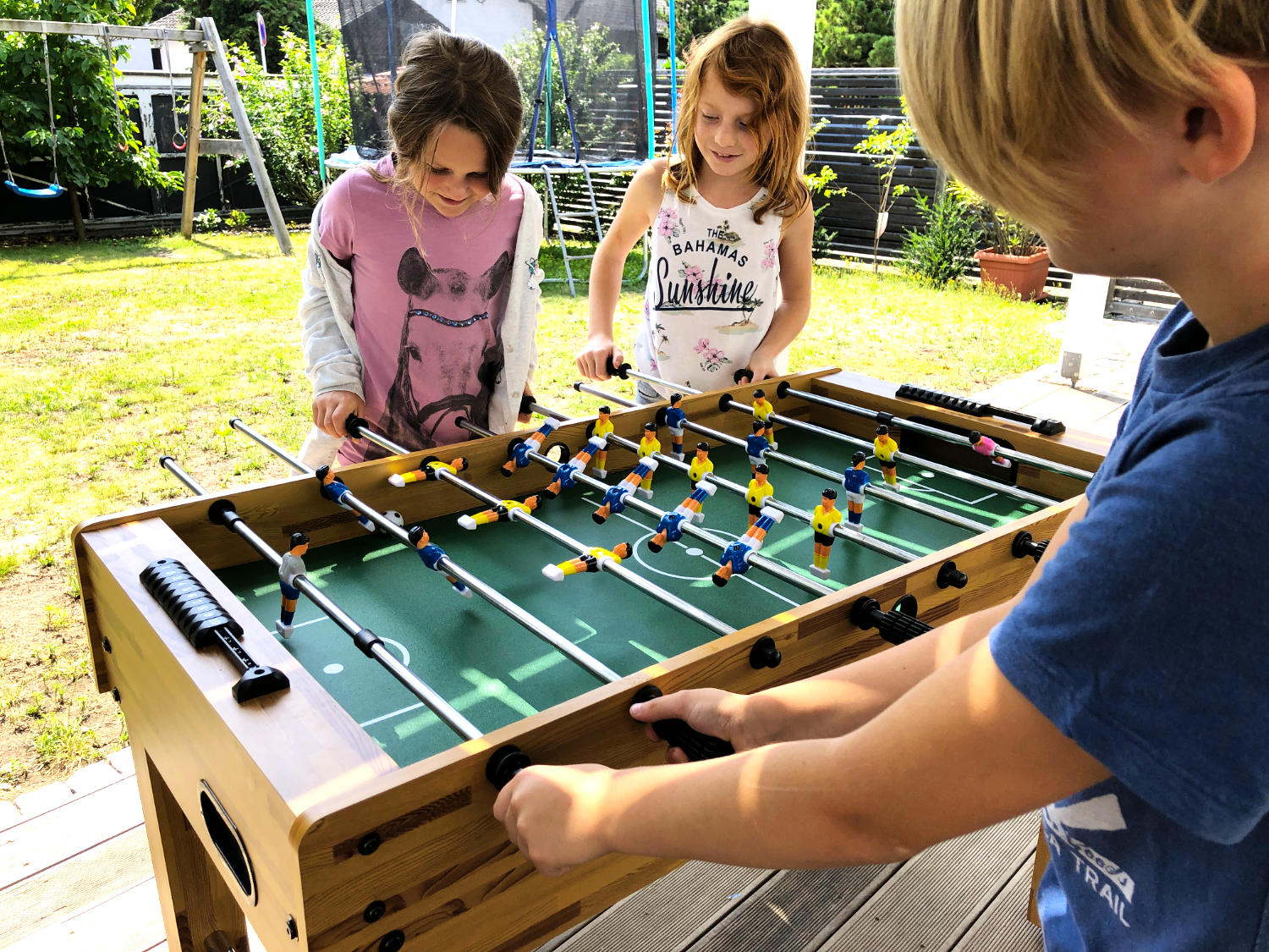 Tischfussball und Spieltisch