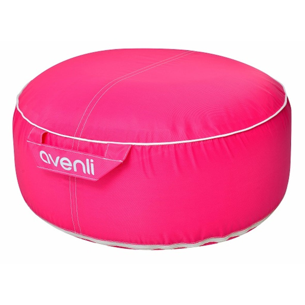 Jilong Avenli Pouf II (pink, ⌀55cm × 26cm, 0.6kg)