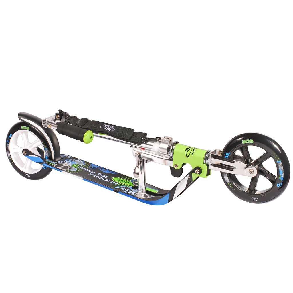 Hudora BigWheel® 205 (grün/blau, 88cm × 37cm × 104cm, 4.5kg)