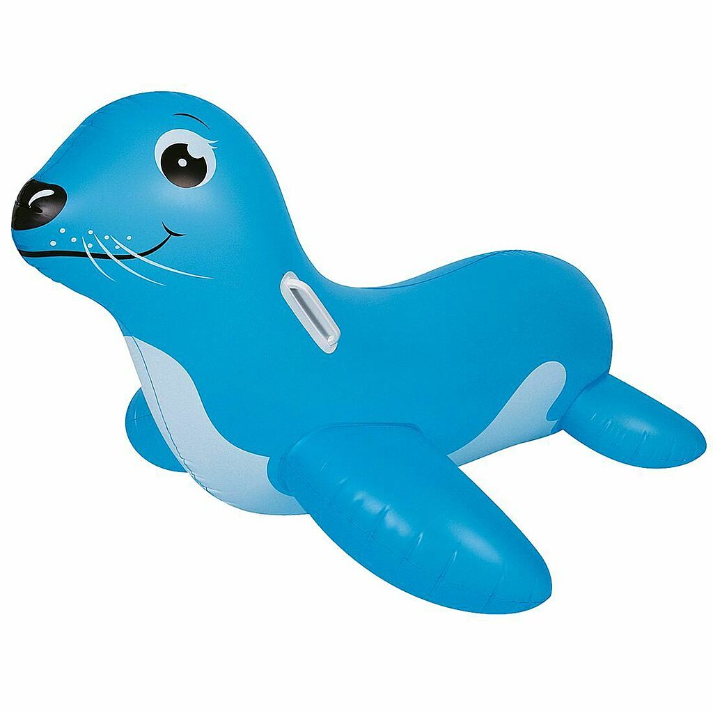 Jilong Schwimmtier Seelöwe (blau, 108cm × 83cm × 63cm)