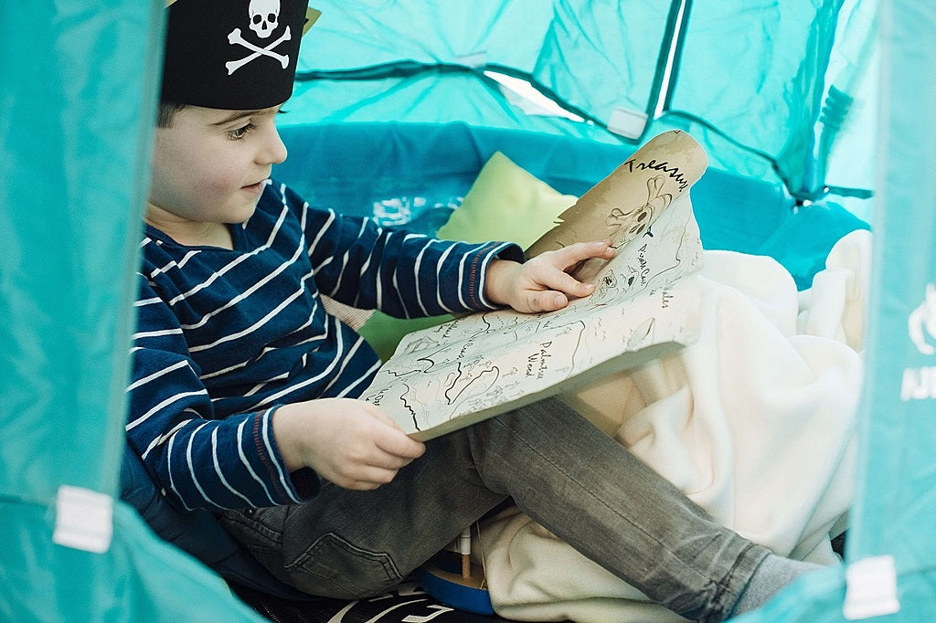 Hudora Nestschaukel mit Zelt Pirate 90 (grün, 90cm × 90cm × 108cm)