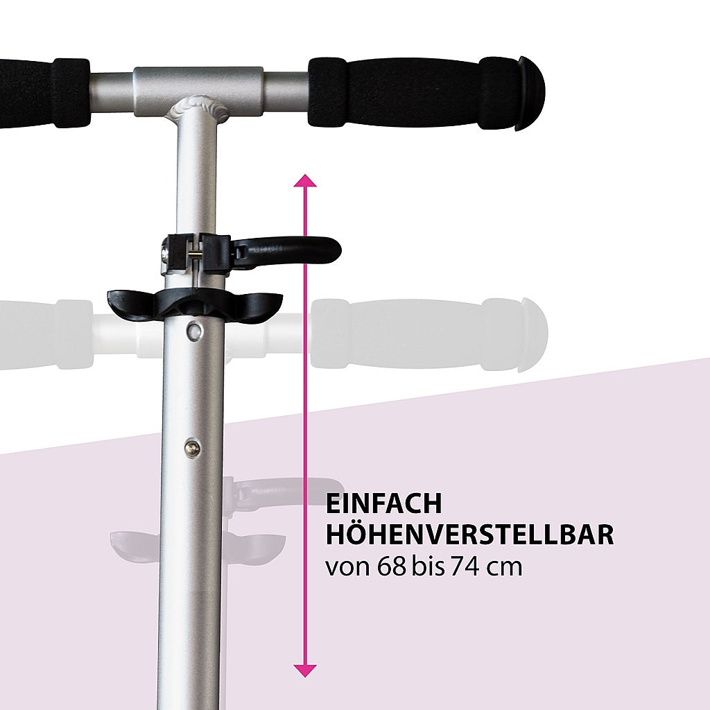 Hudora Little BigWheel (magenta, 75cm × 37cm × 74cm)