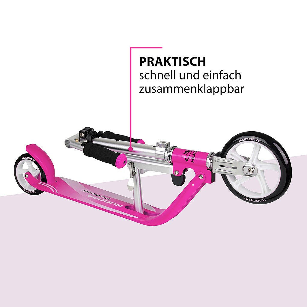 Hudora Little BigWheel (magenta, 75cm × 37cm × 74cm)