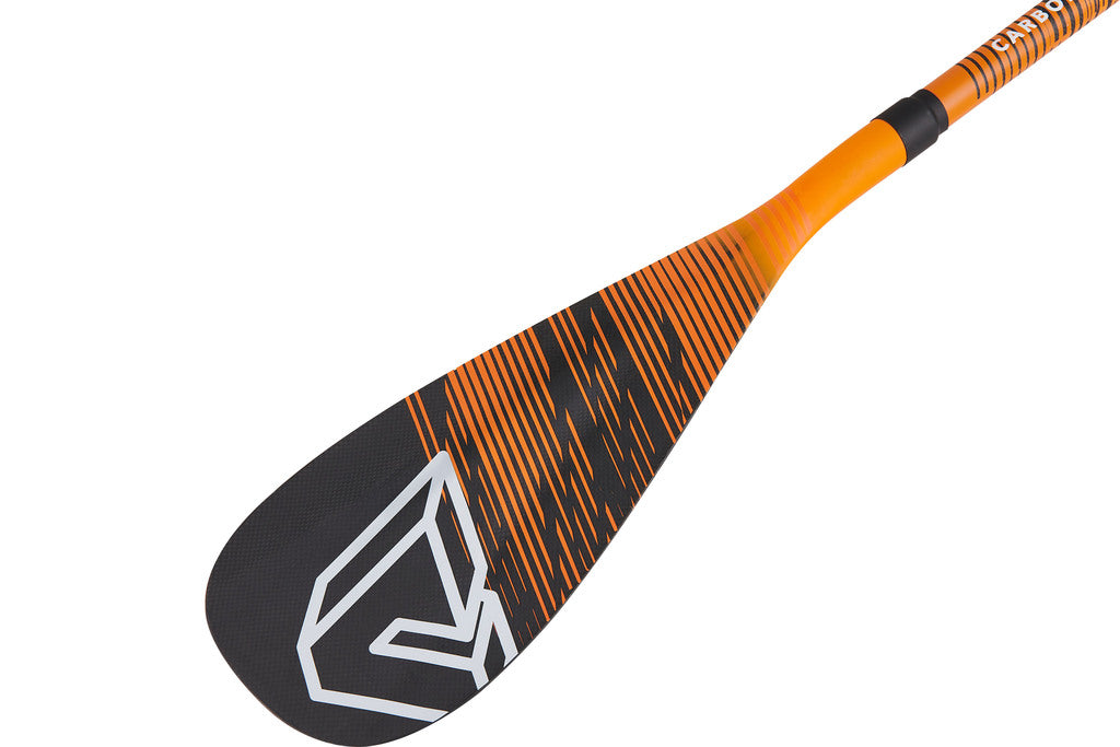 Aqua Marina CARBON X - Verstellbares Carbon iSUP Paddle (2 sections) (WB) (orange/schwarz, 550g, 180-220 cm)