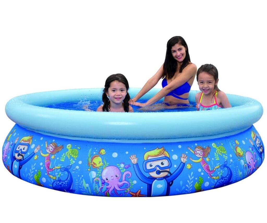 Jilong Meereswelt Pool (Unterwasserwelt, ⌀205cm × 47cm)