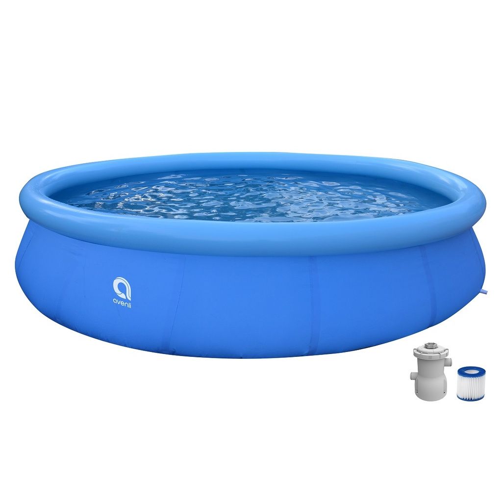 Jilong Prompt Set Pool inkl. Filterpumpe (⌀420cm × 84cm, 7'820l)