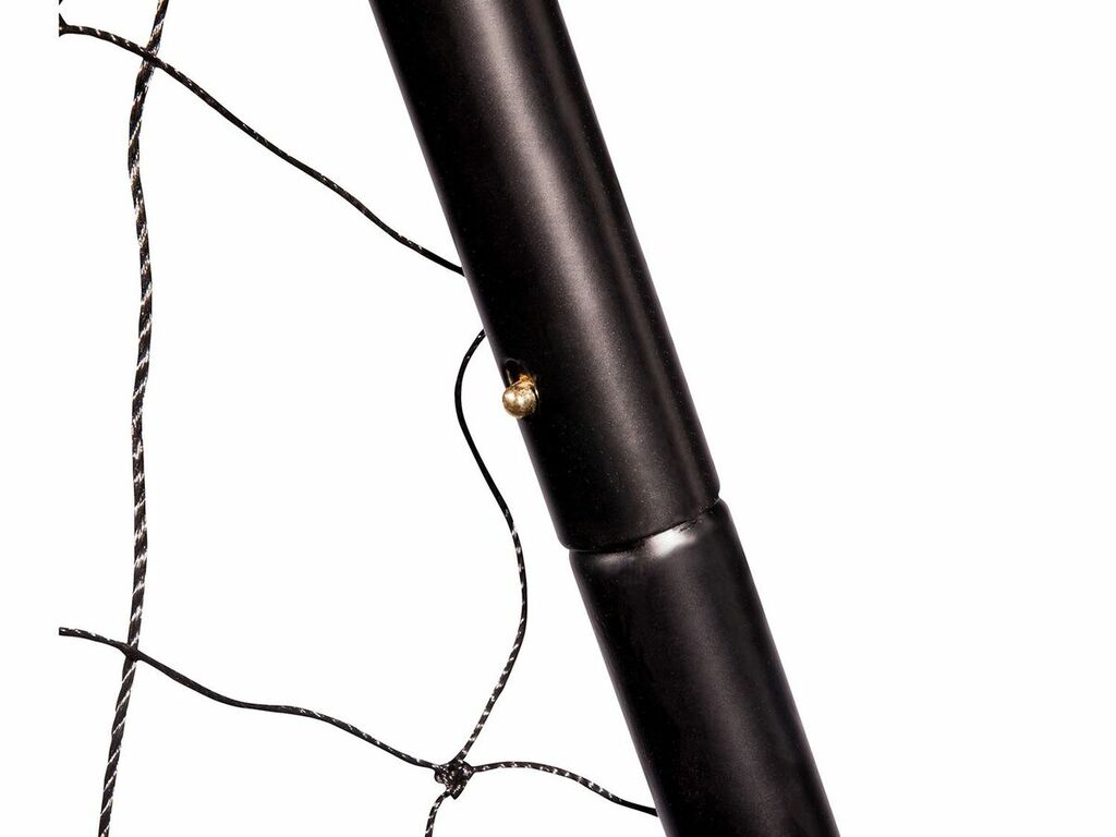 Hudora Fussballtor XXL (schwarz, 300cm × 205cm × 120cm)