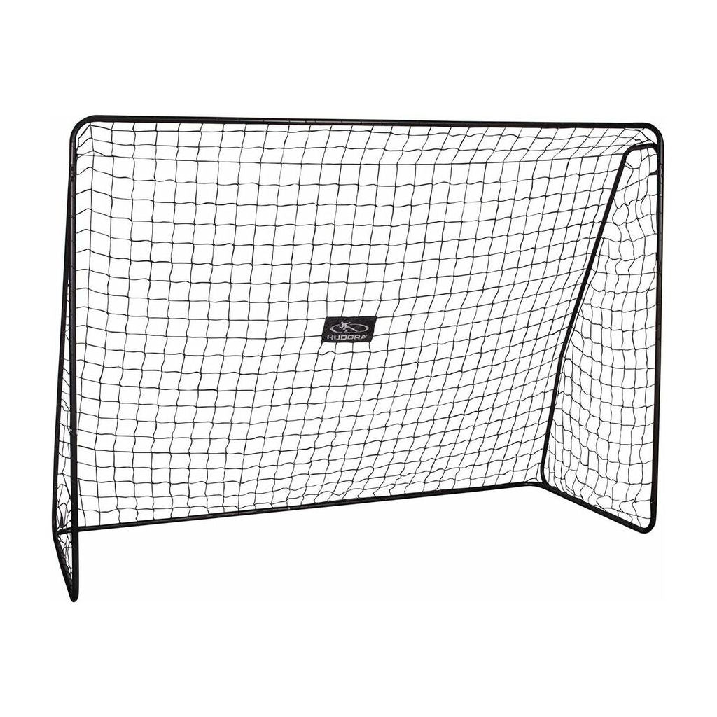 Hudora Fussballtor XXL (schwarz, 300cm × 205cm × 120cm)