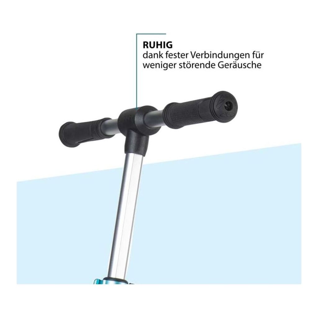 Hudora BigWheel® 215 Scooter (azur blau, 88cm × 48cm × 106cm, 4.1kg)