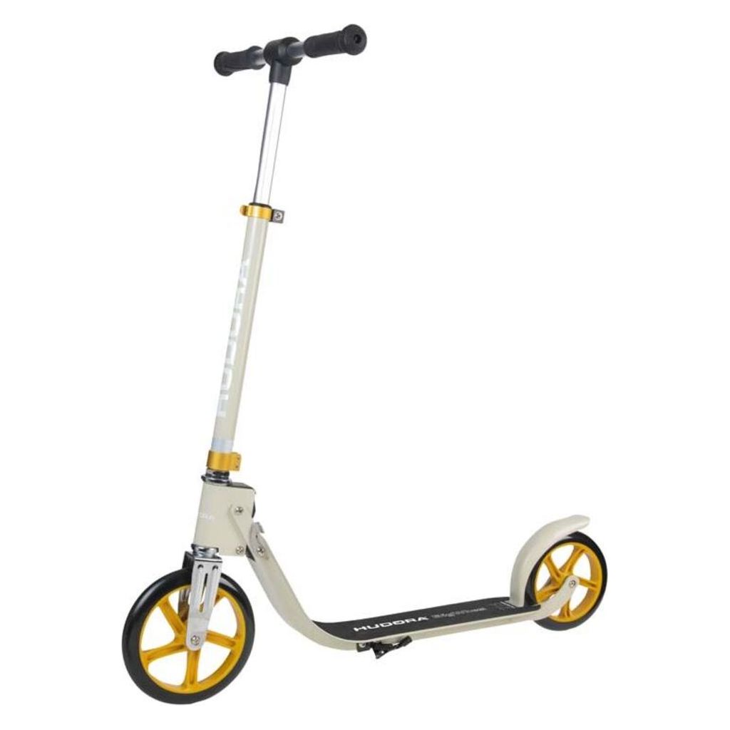 Hudora BigWheel® 215 Scooter (sand, 88cm × 48cm × 106cm, 4.1kg)