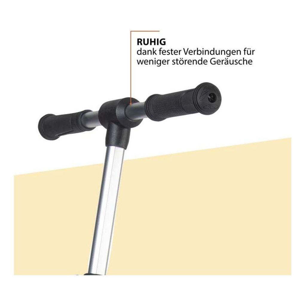 Hudora BigWheel® 215 Scooter (sand, 88cm × 48cm × 106cm, 4.1kg)