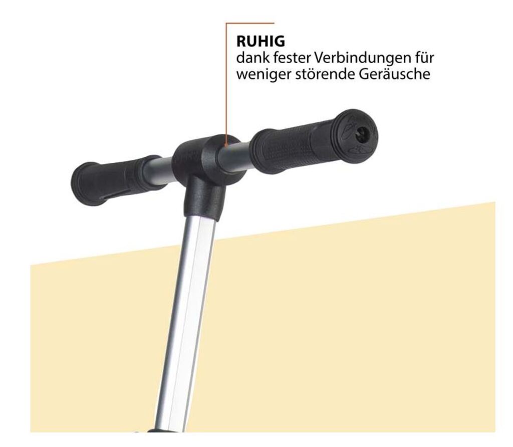 Hudora BigWheel® 215 Scooter (sand, 88cm × 48cm × 106cm, 4.1kg)
