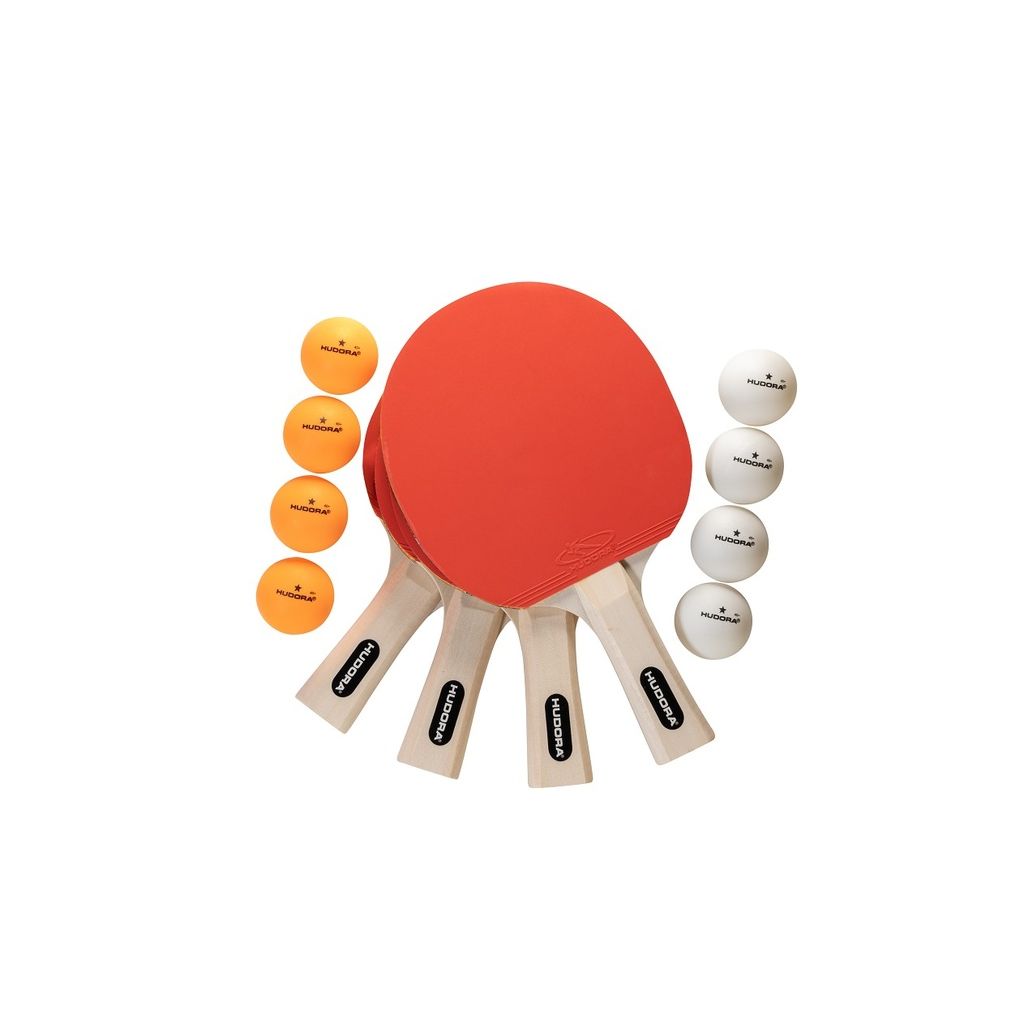 Hudora Tischtennisset Friends (rot)