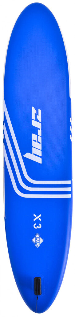 Jilong ZRAY X-Rider X3 12.0 Stand Up Paddle Board 12.0 (blau/weiss, 365cm × 81cm × 15cm, 9.6kg)
