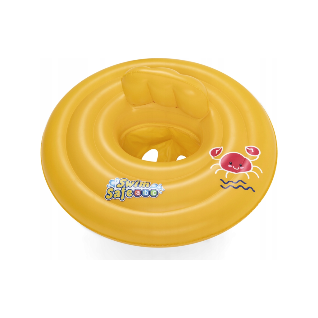 Bestway Schwimmring für Baby (gelb, ⌀64cm × 24cm, 513g)