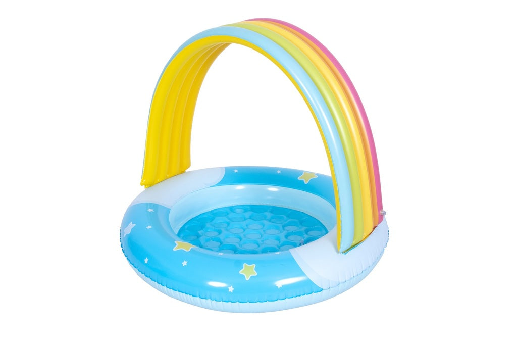 Jilong Regenbogen Einhorn Planschbecken (⌀95cm × 80cm, 34l)