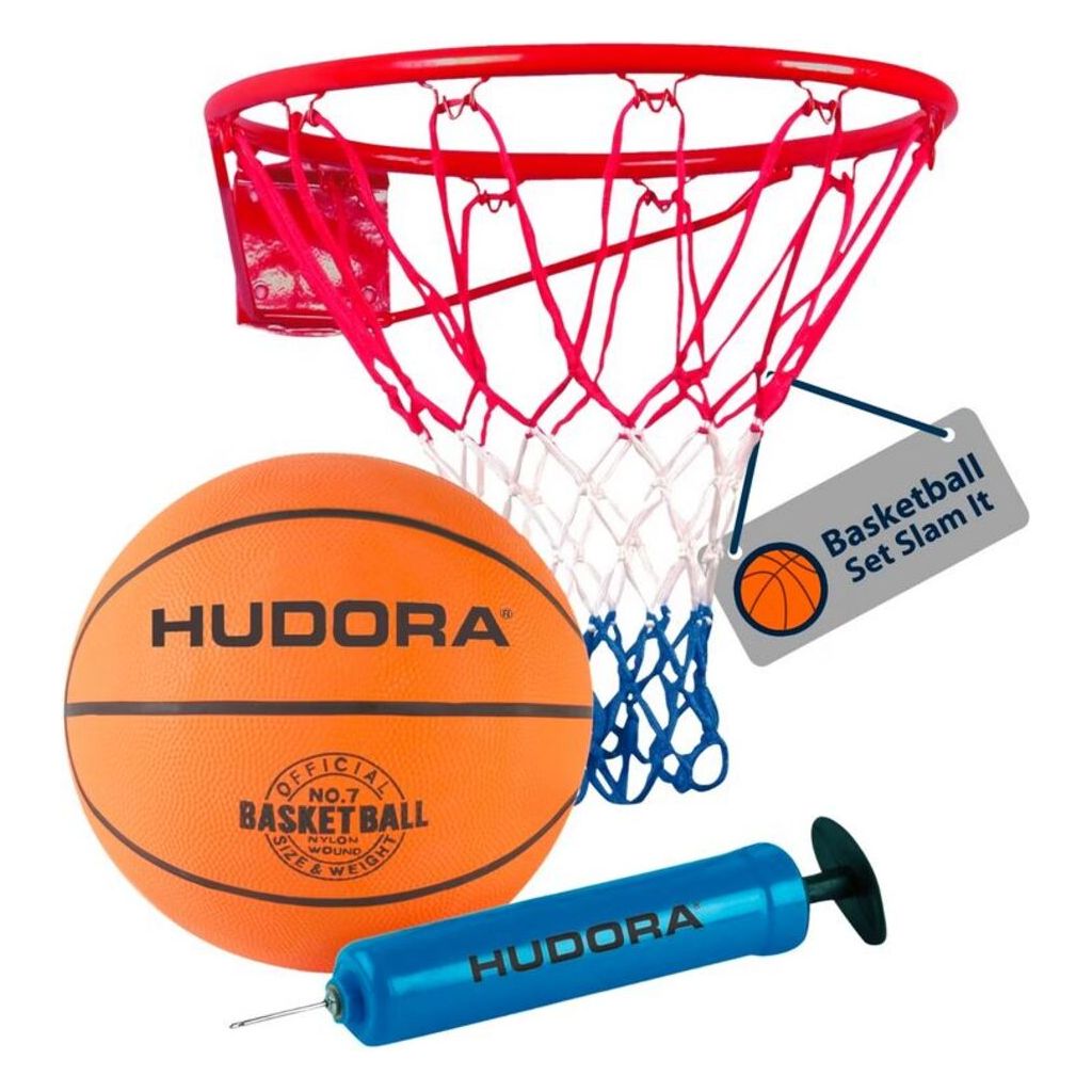 Hudora Slam it Basketball Set, 3-teilig