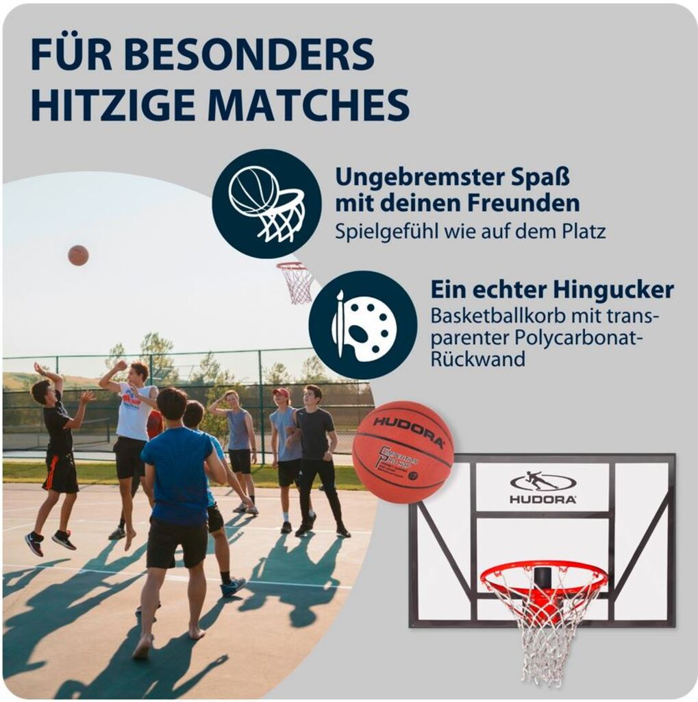Hudora Basketballboard Competition Pro (110cm × 70cm)