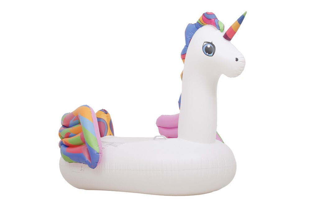 Jilong Aufblasbares Schwimmtier Einhorn (222cm × 132cm × 123cm)