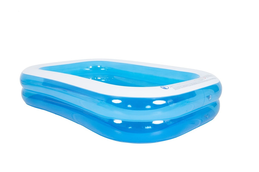 Jilong Aufblasbarer Rechteckiger Pool (blau, 262cm × 175cm × 50cm, 3.6kg)