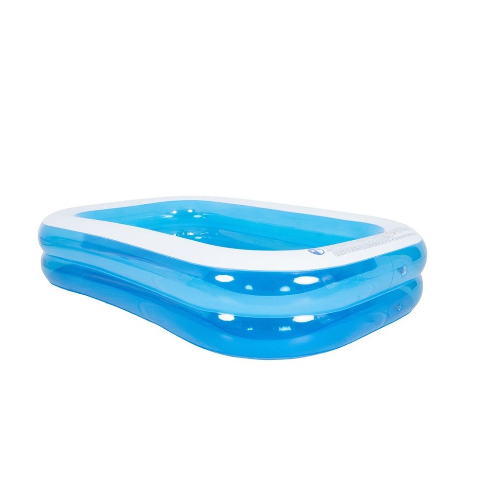 Jilong Aufblasbarer Rechteckiger Pool (blau, 262cm × 175cm × 50cm, 3.6kg)
