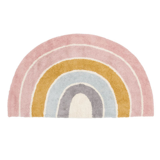 Little Dutch Teppich Rainbow Shape Pure Pink 80x130cm Anti Slip