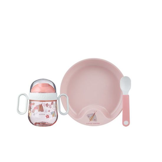 Little Dutch Set Babygeschirr Mio 3-teilig Flowers&Butterflies