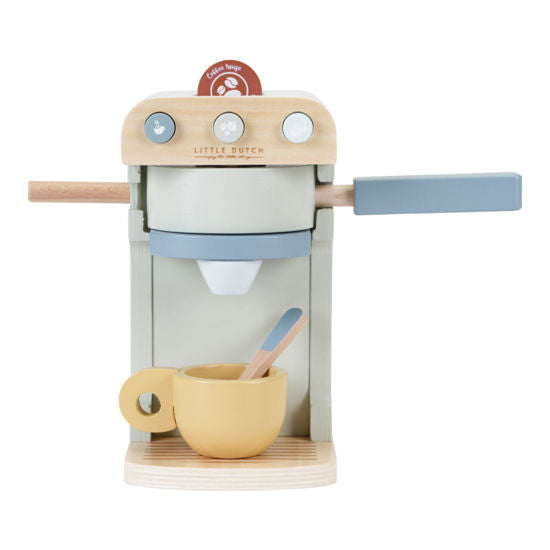 Cafetière en bois Little Dutch, ensemble de 10 pièces, certifiée FSC