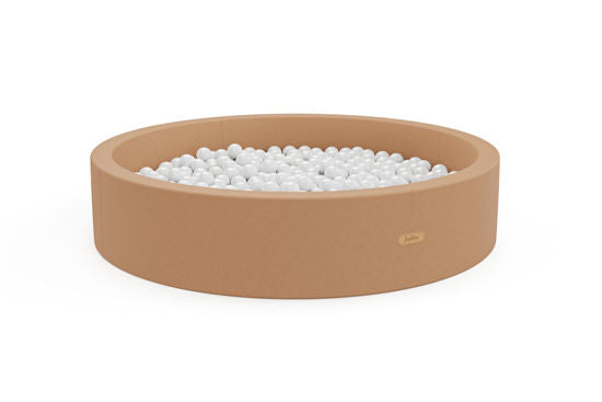 Jupiduu Bällebad mit 300 Bällen Caramel
