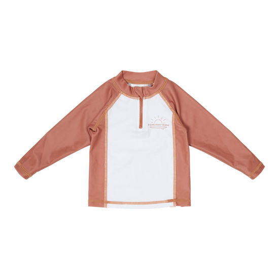 Little Dutch Schwimm T-Shirt langärmlig Vintage Sunny Stripes - 98/104