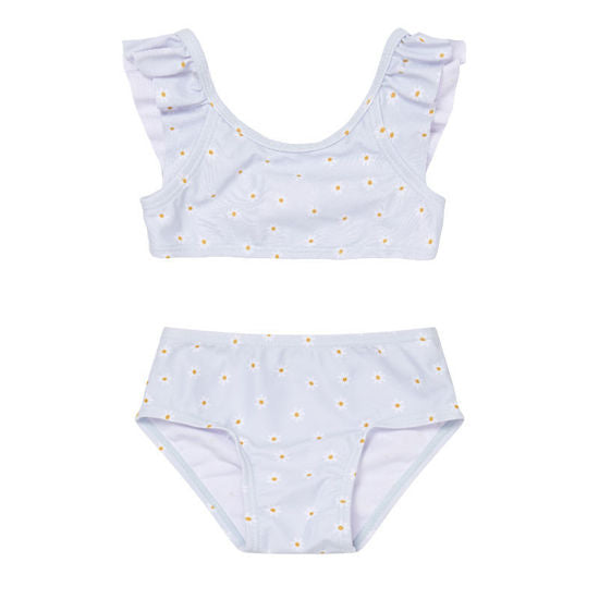 Little Dutch Bikini Set Daisies Blue - 98/104