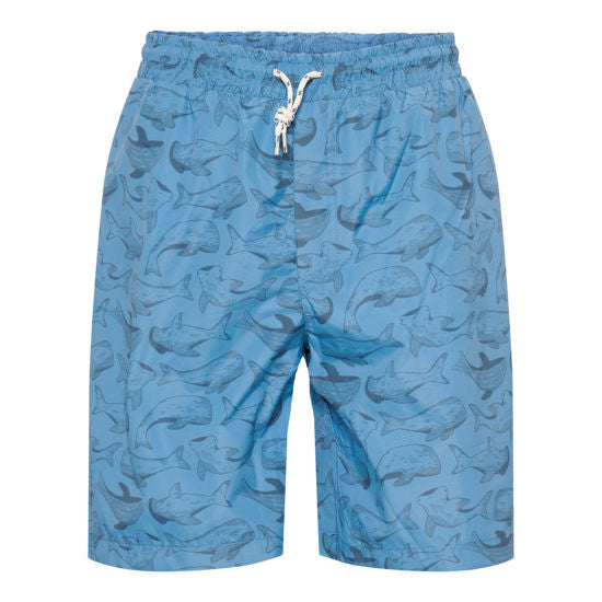 Little Dutch Badeshorts PapaSea Life Blue - XXL