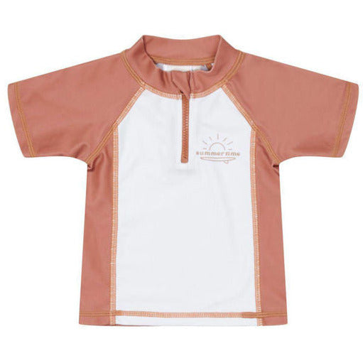 Little Dutch Schwimm T-Shirt kurzärmlig Vintage Sunny Stripes - 98/104