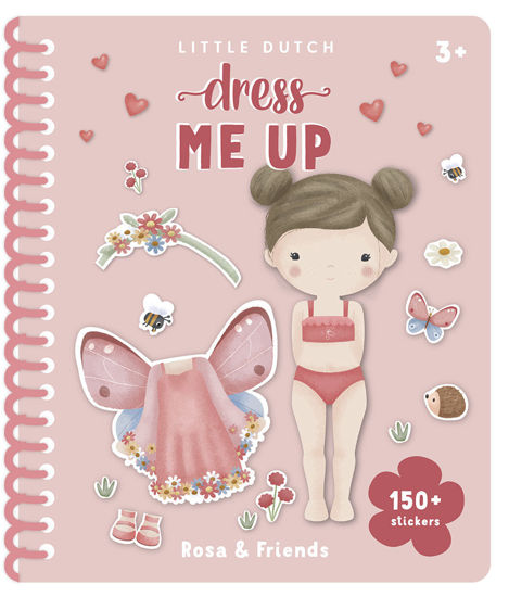 Little Dutch Anziehbuch Rosa&Friends