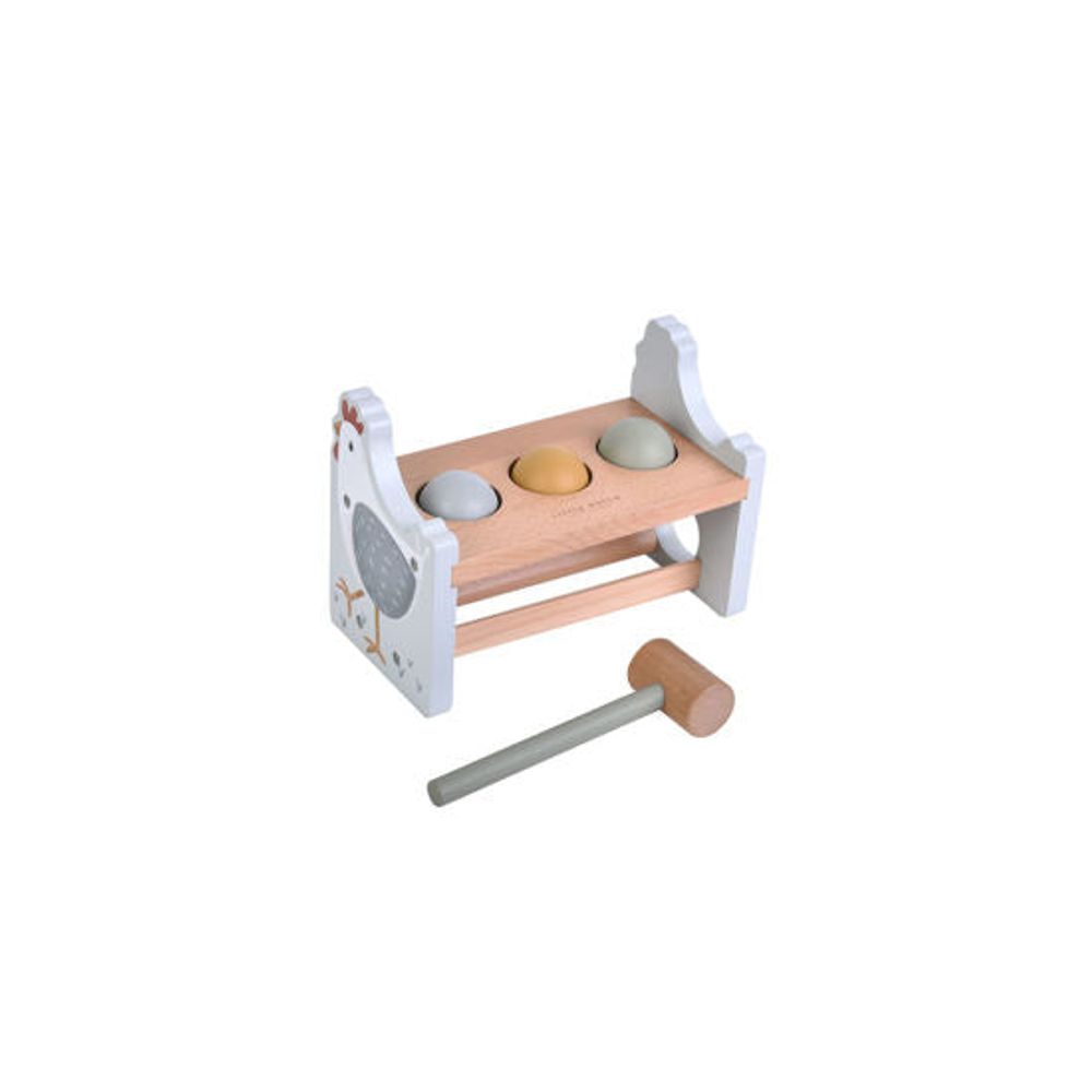 Little Dutch Hammerbank mit rollenden Kugeln Little Farm FSC