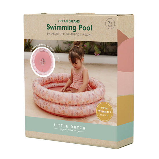 Little Dutch Pool Ocean Dreams Pink 80 cm