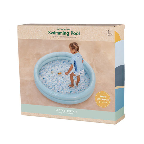 Little Dutch Pool Ocean Dreams Blau 150 cm