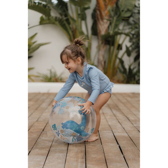 Little Dutch 3D Beach ball Ocean Dreams Blau