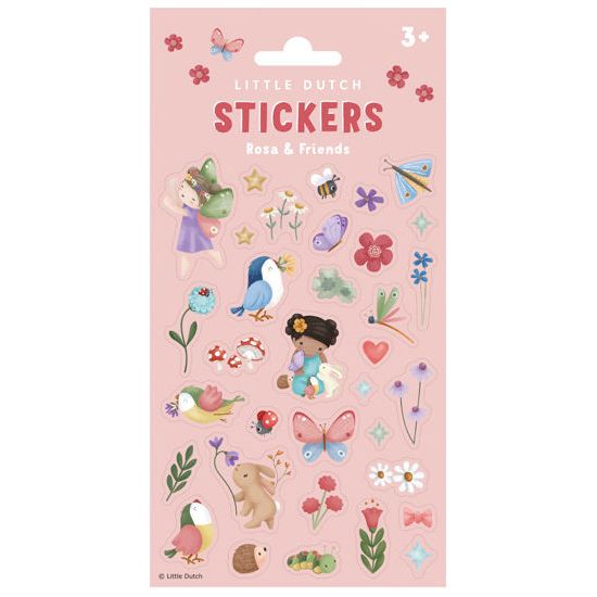 Little Dutch Stickerset Rosa & Friends