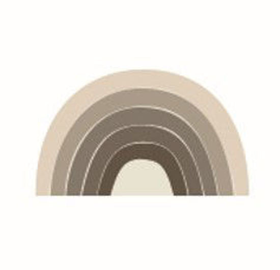 Little Dutch Teppich Rainbow Shape Natural 80x130cm Anti Slip