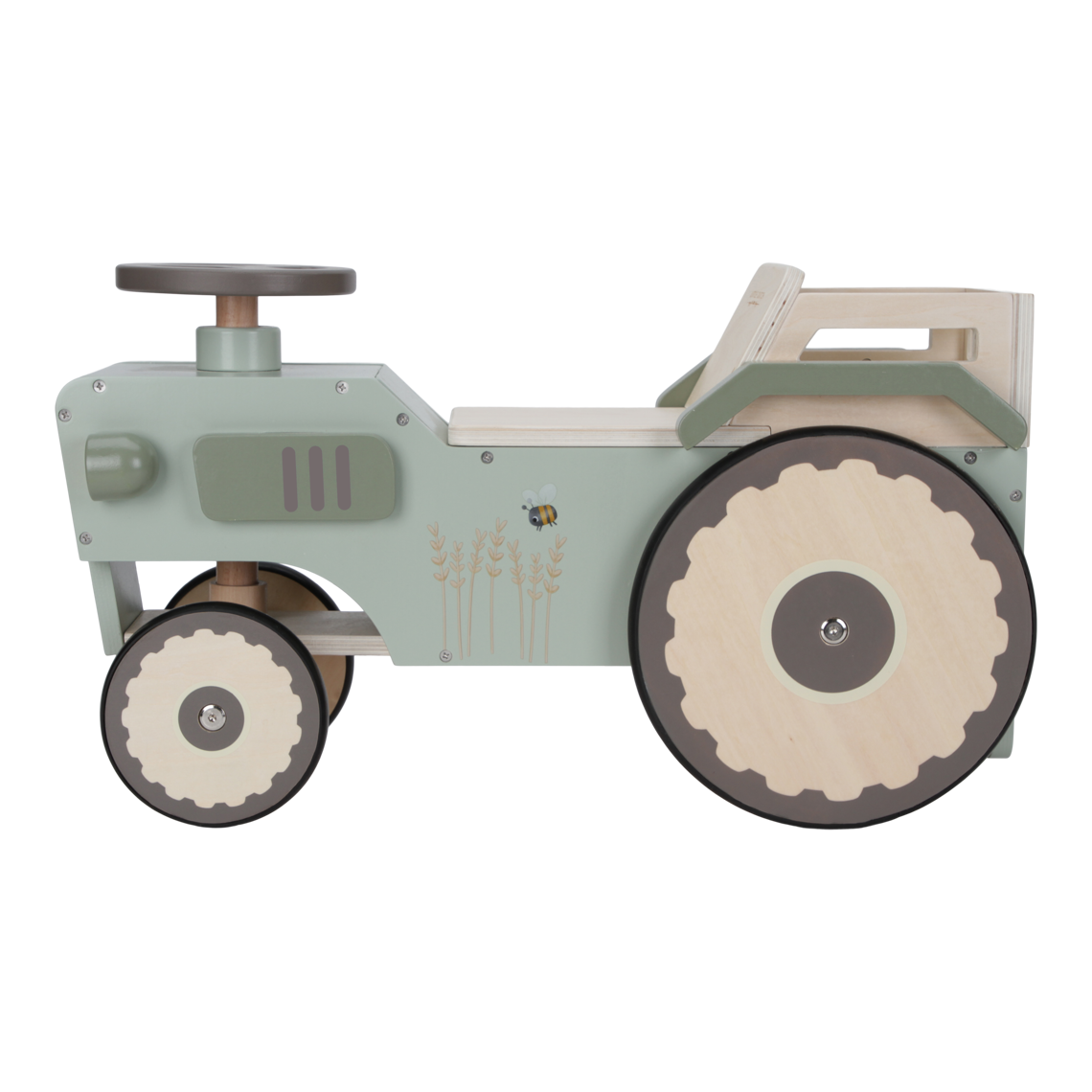 Little Dutch Allradtraktor aus Holz Little Farm FSC
