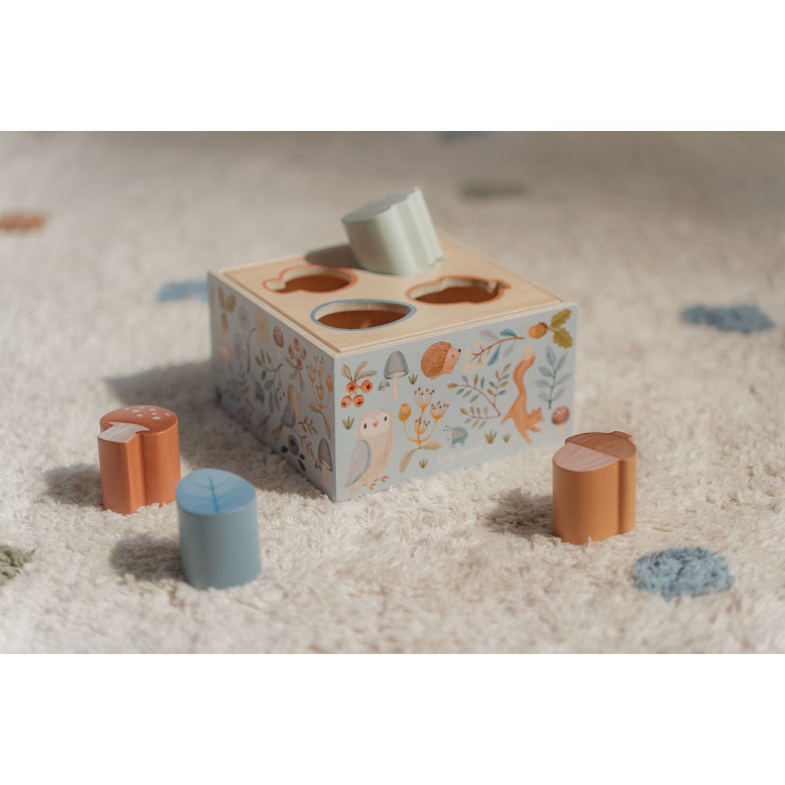 Little Dutch Formen-Steckspiel Forest Friends FSC