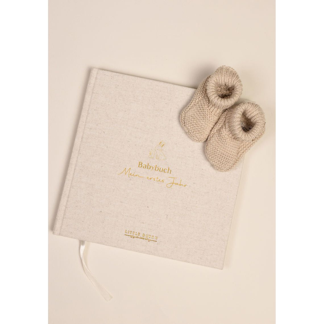 Little Dutch Baby erstes Jahr Buch Baby Bunny FSC