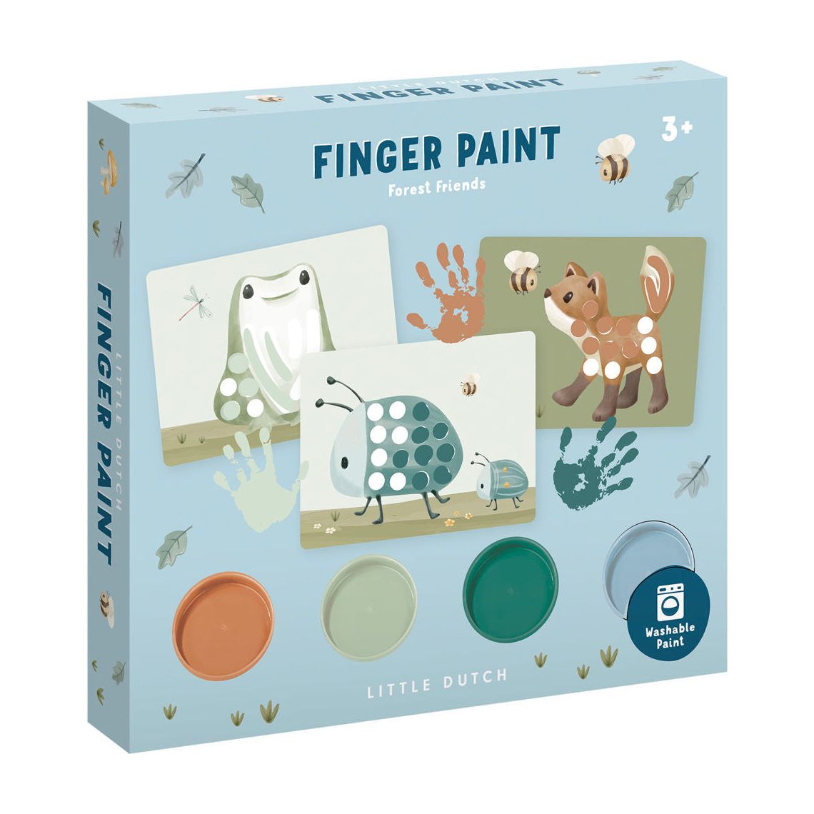 Little Dutch Fingermalset Forest Friends